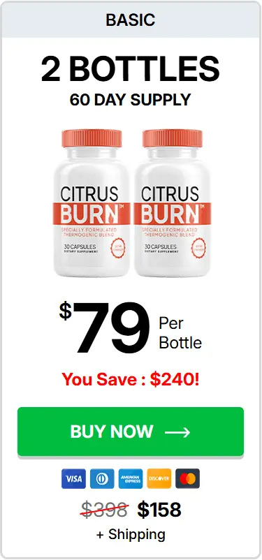 citrusburn 2 bottle price